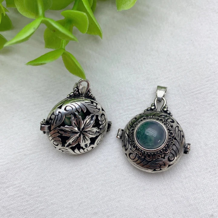 1.1-inch Mixed Crystal Spiritual Pendant for Healing & Protection