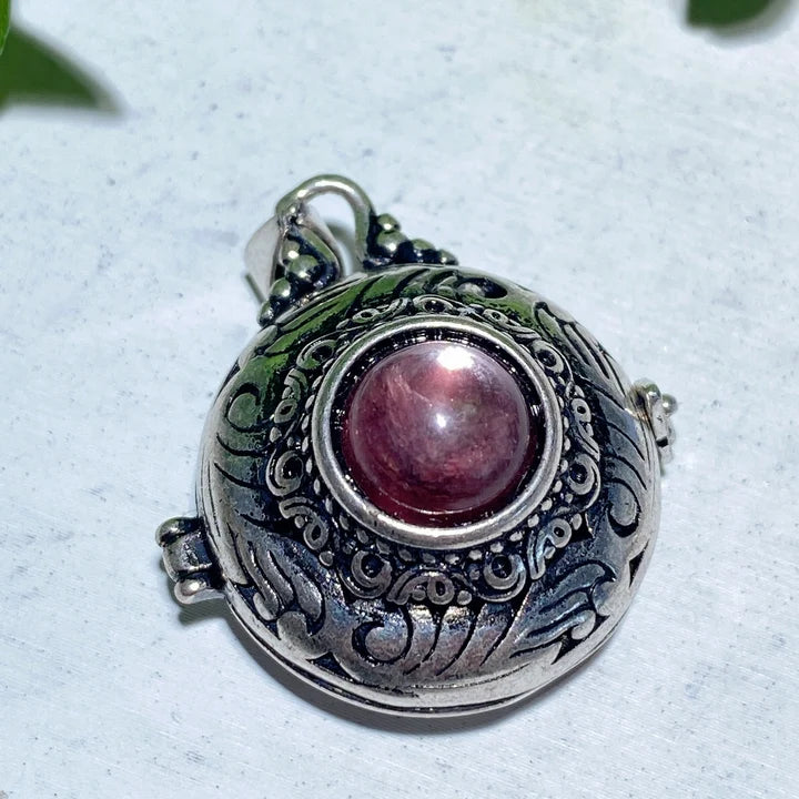 1.1-inch Mixed Crystal Spiritual Pendant for Healing & Protection
